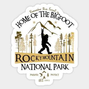 Rocky Mountain National Park Sticker